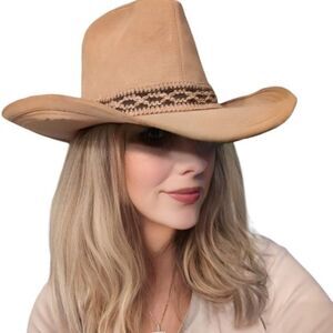 VTG Churchill Ltd. Cowboy Hat with Decorative Band. Yellowstone